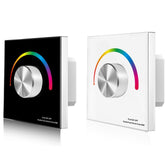 RGB Rotary LED Constant Voltage Controller - Touch Glass Panel